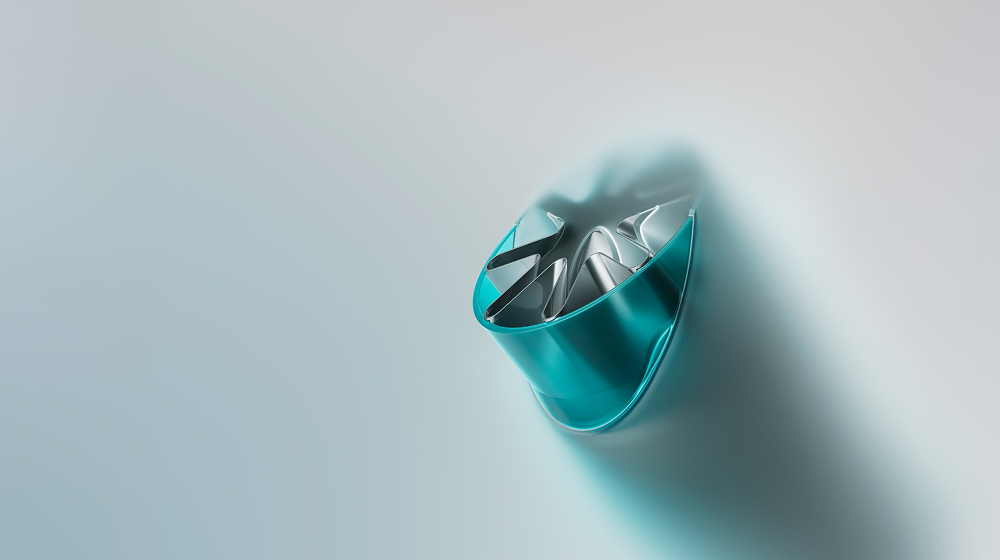 The nozzle of the Dyson HushJet compact purifier.